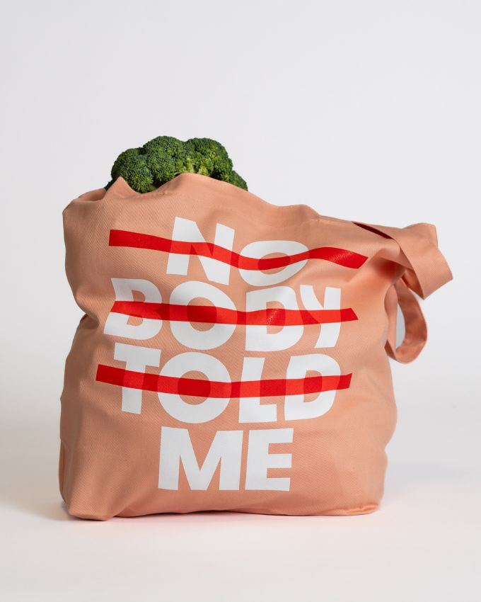 Nobodytoldme Tote Bag